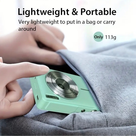 NEW Student Digital Camera 16X Zoom 2.4 Inch Screen Student Mini Digital Camera - Picture 7 of 9